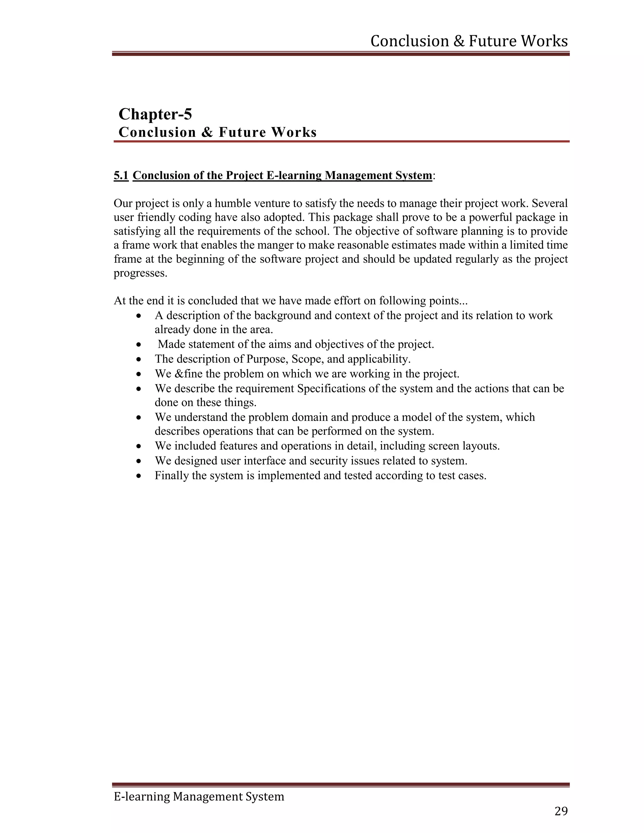 E learning project report (Yashraj Nigam) | PDF | Web Development ...