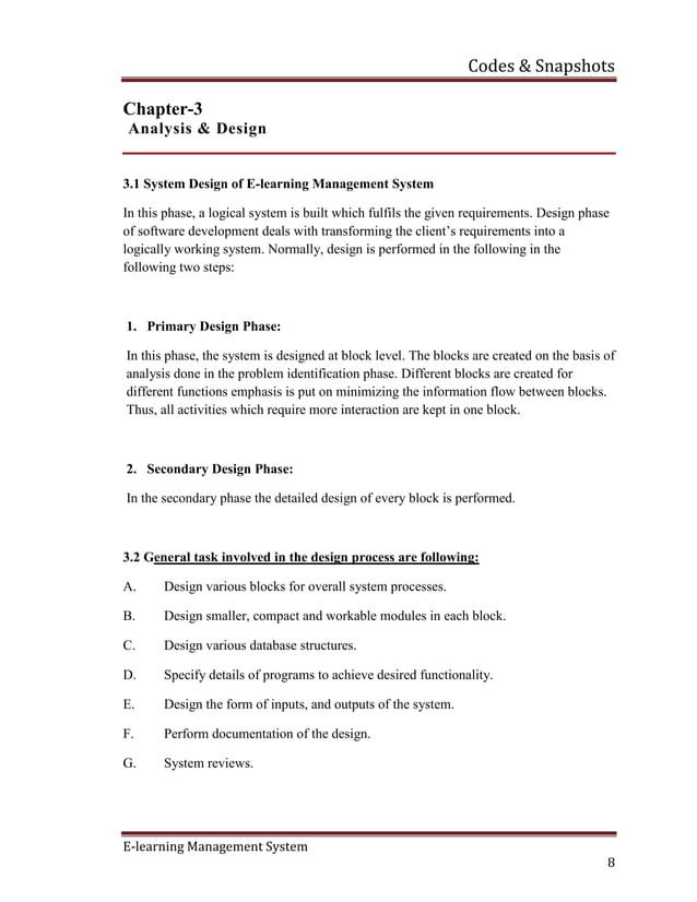 E learning project report (Yashraj Nigam) | PDF | Web Development ...