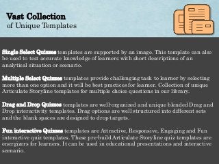 E Learning Interactive Quiz Template For Articulate Storyline