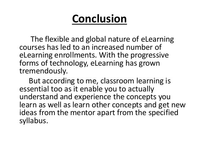 E Learning Is Good For Education System Powerpoint Presentation