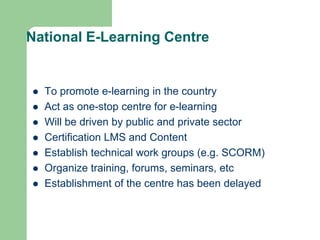 E-readiness Rankingamong 65 countriesSource:http://globaltechforum.eiu.com