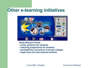  E-learning concept
