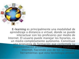E learning  oscar lozano