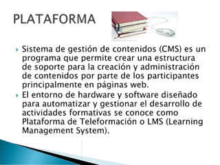 E learning  oscar lozano