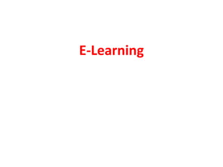 E-Learning
 
