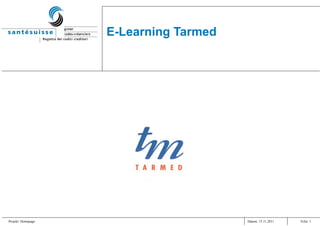 E-Learning Tarmed 