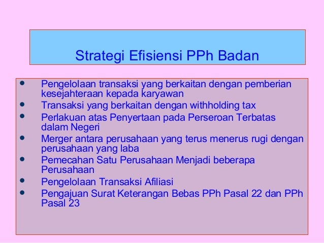 Perlakuan pajak opsi saham terbatas