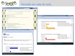 Revisão em sala de aula..
 