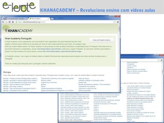 KHANACADEMY – Revoluciona ensino com vídeos aulas
 