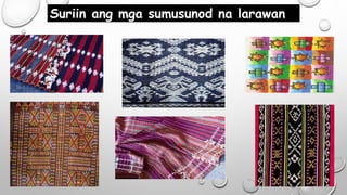 Suriin ang mga sumusunod na larawan
 