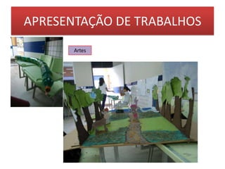 APRESENTAÇÃO DE TRABALHOS
       Artes
 