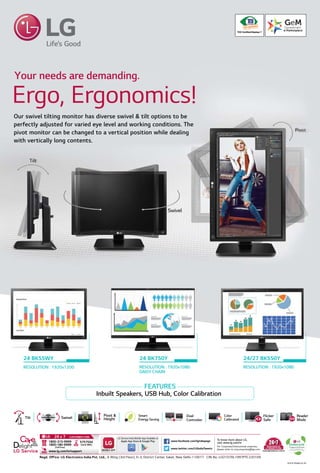 11www.varindia.com April 2018
Your needs are demanding.
RESOLUTION : 1920x1200 RESOLUTION : 1920x1080
DAISY CHAIN
RESOLUTION : 1920x1080
 