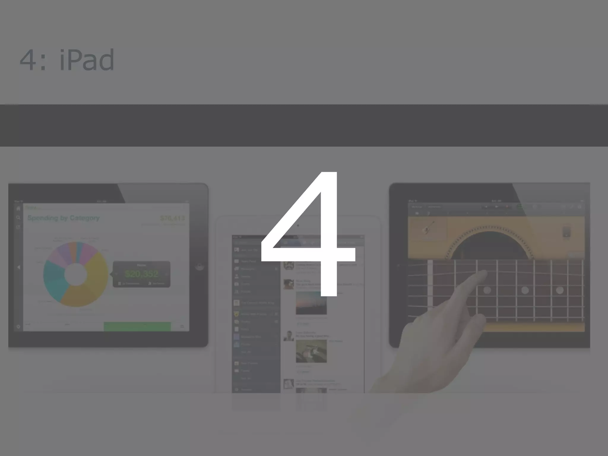 4: iPad




          4
 