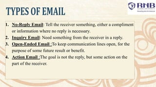 E mail etiquette | PPTX