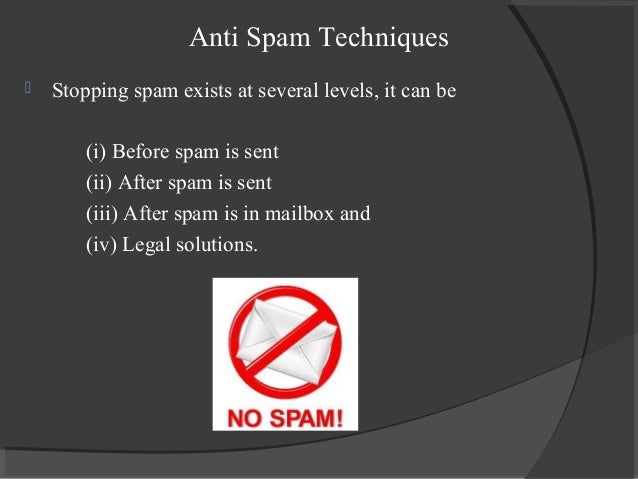 ANTI SPAM TECHNIQUES PDF DOWNLOAD ANTI SPAM TECHNIQUES PDF DOWNLOAD