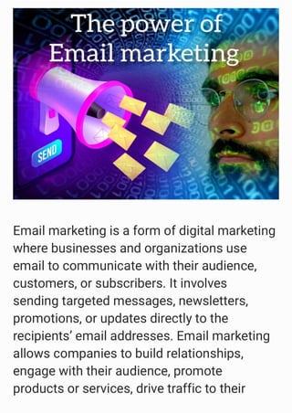 The power of e-mail marketing