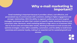 Moreover Mail E-MAIL MARKETING AND STRATEGIES........ | PDF