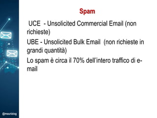 Note per e-mail marketing - lezione 01 | PPT