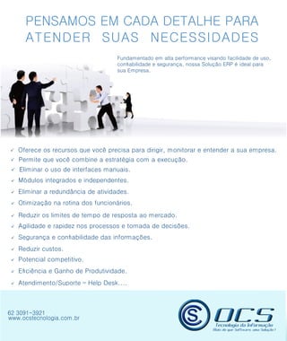 PENSAMOS EM CADA DETALHE PARA
    ATENDER SUAS NECESSIDADES




























 