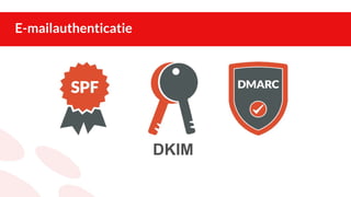 E-mailauthenticatie
DKIM
 