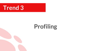 Profiling
Trend 3
 