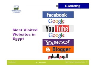 Free Seminar

By …. Rana Gomaa

EAAC Training & Consultancy Center 15

 