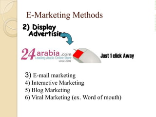 E marketing and Advertisement | PPT