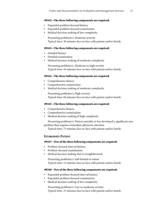 E+M Coding Guidelines | PDF image.