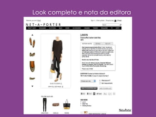 Look completo e nota da editora
 