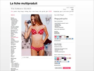 La ﬁche multiproduit
 