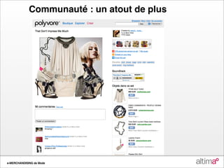 Communauté : un atout de plus




e-MERCHANDISING de Mode
 