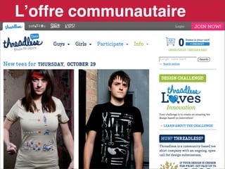 Lʼoffre communautaire




e-MERCHANDISING de Mode
 