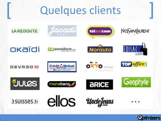 [   Quelques clients       ]



                       …
 