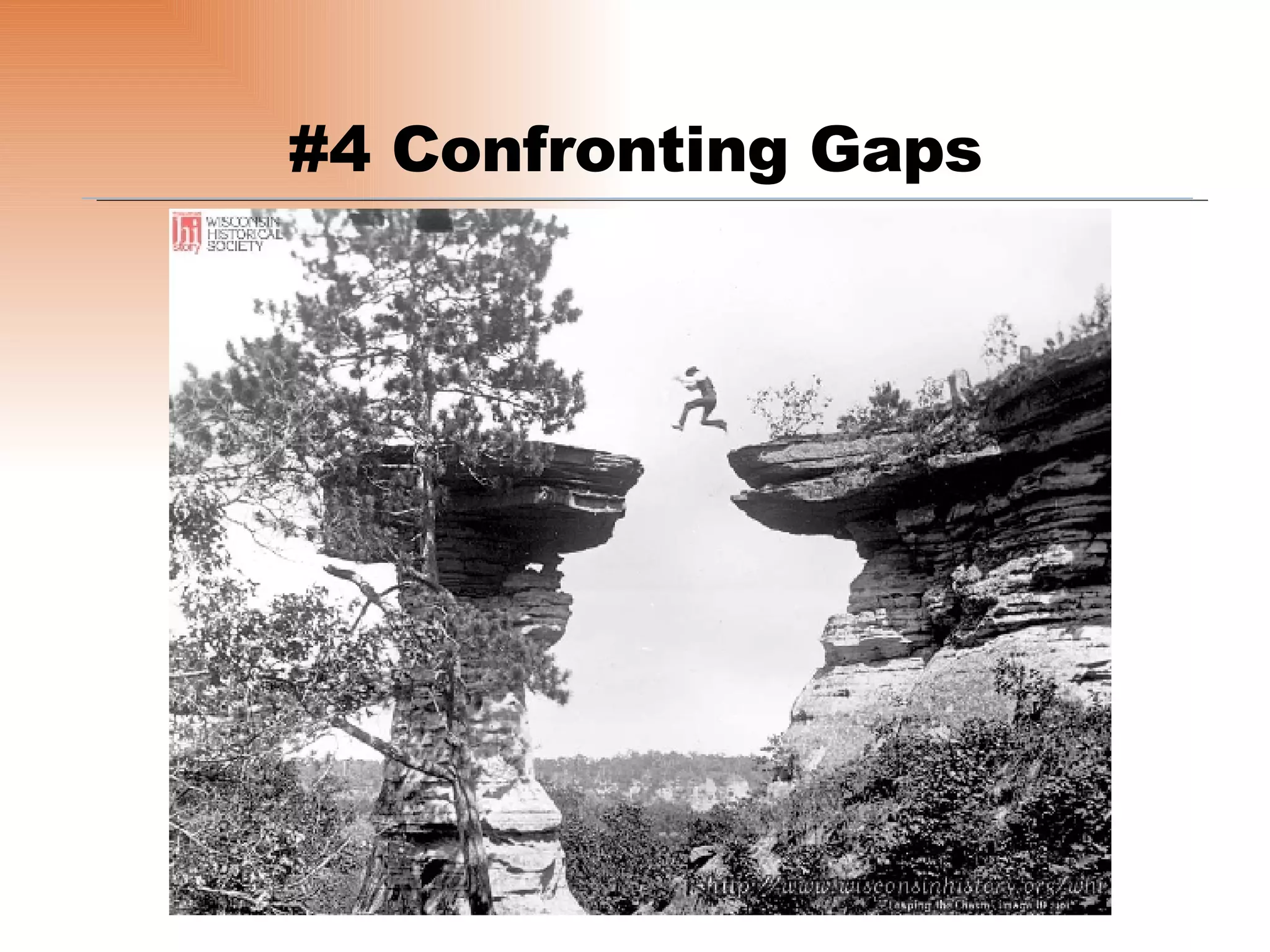 #4 Confronting Gaps 