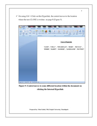 E-Module 2 (MS-Word : Hyperlink)
