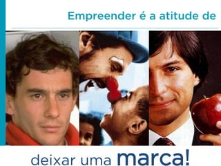 Empreender é a atitude de

deixar uma

marca!

 