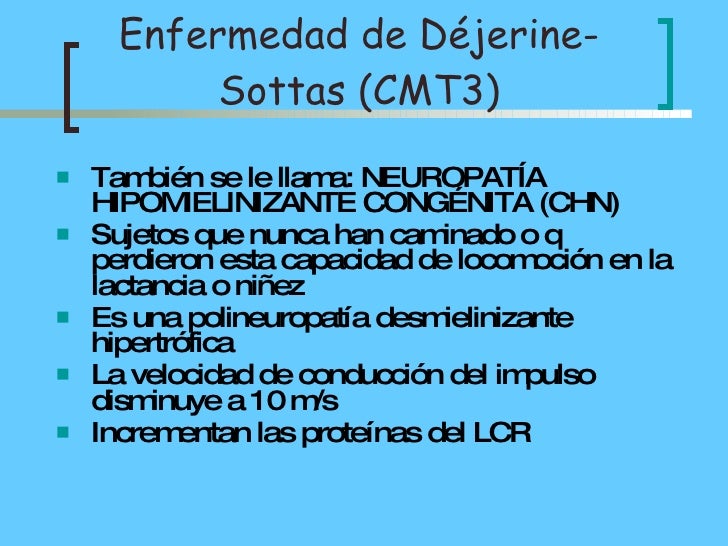 ENFERMEDAD DE DEJERINE SOTTAS PDF