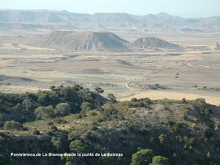 Panorámica de La Blanca desde la punta de La Estroza
 