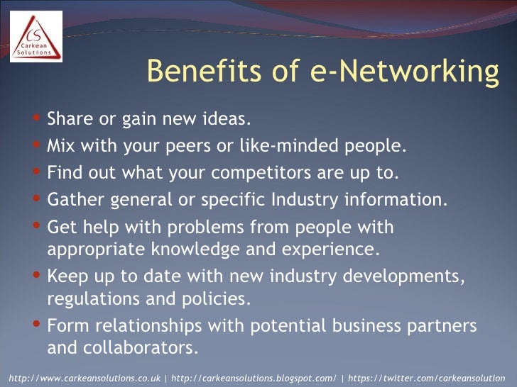 benefits for business 23Sept10