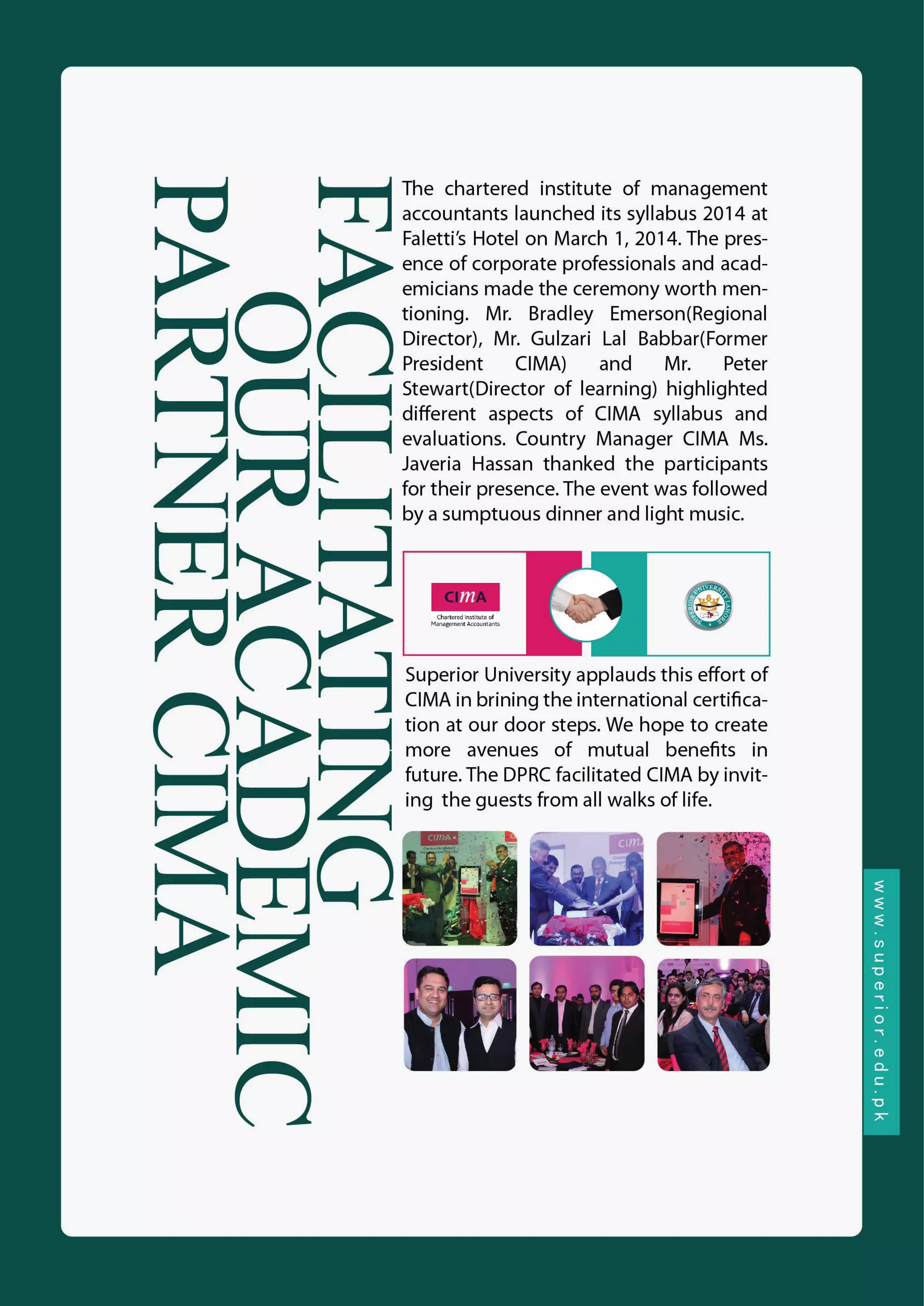 Superiority E - Newsletter April Edition 2014