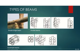 Bamboo introduction and overview in construction | PDF