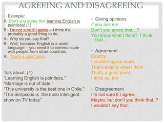 Using Agree And Angry Example AGREE AND DISAGREE TO SUGGESTIONS COURTEOUSLY | PPT