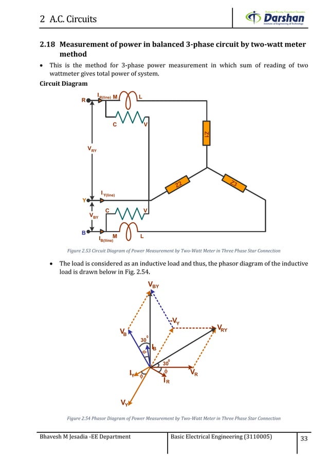 Basic Electrical Engineering AC Circuit PDF