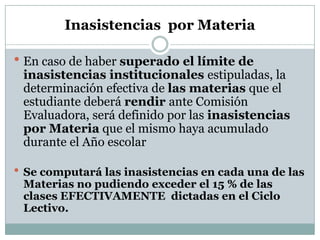 Períodos de Orientación y Apoyo.