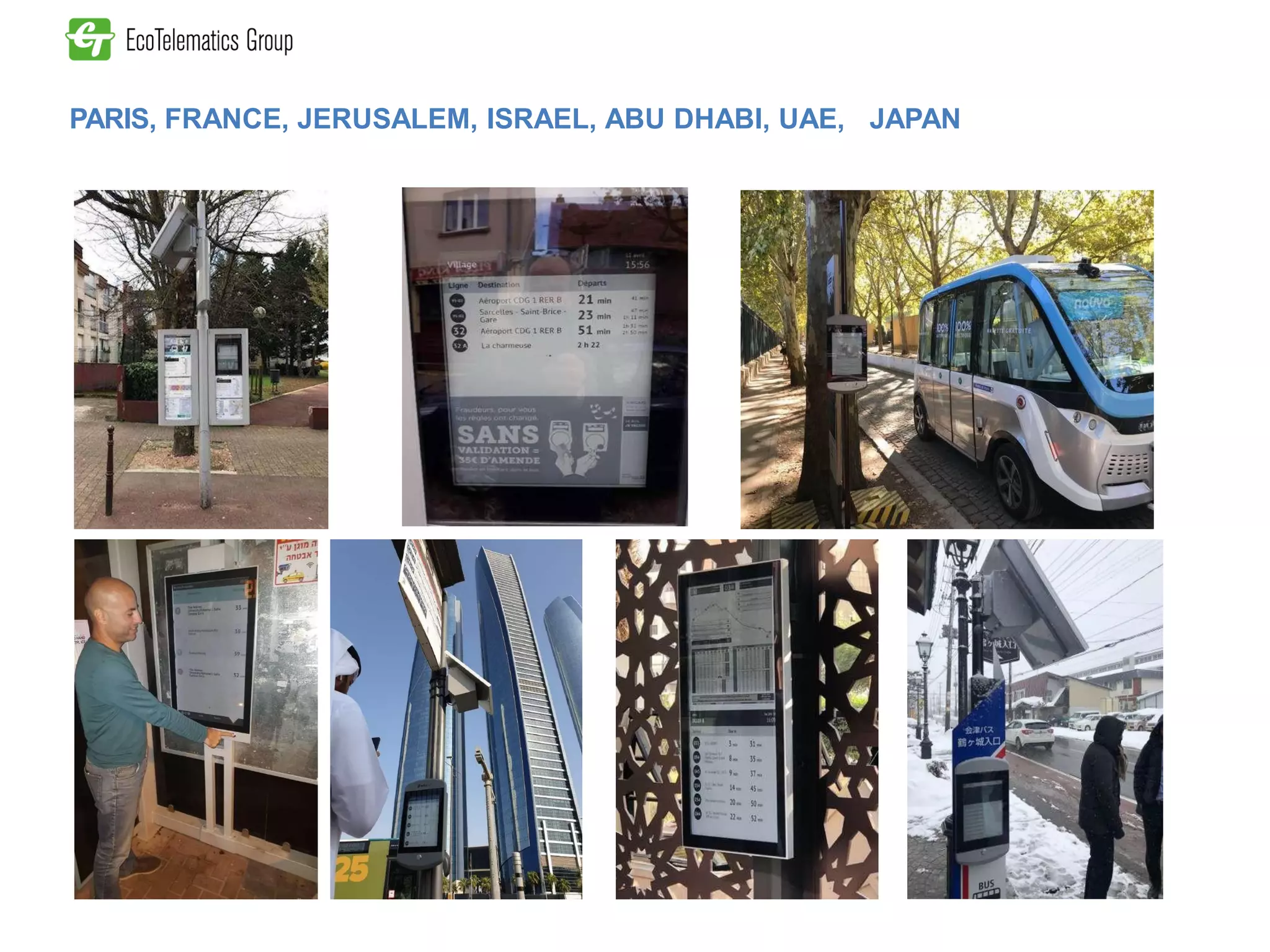 Bus Stop Ehub E-paper bus stop solutions | PDF