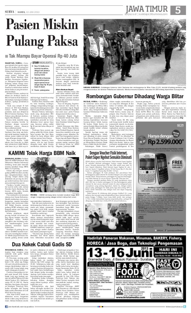 Epaper Surya 13 Juni 2013