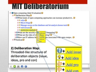 MIT Deliberatorium 
 