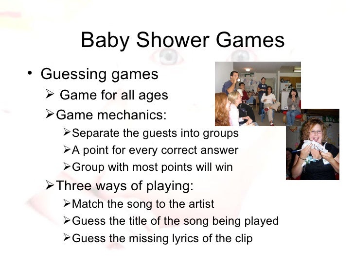 Baby Shower Songs And Games Baby Shower Songs And Games