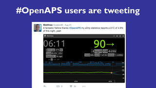 #OpenAPS users are tweeting
 
