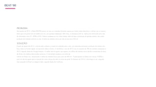 01 Metodologia
reconhecida# A metodologia que utilizamos foi desenvolvida
pela Fundação Getúlio Vargas (FGV) e
implementada nos principais players do mercado,
inclusive aplicado com sucesso
internacionalmente em parceria com as maiores
instituições de ensino do mundo.
.
02 Exclusividade na pesquisa
# O estudo aprofundado é exclusivo e
personalizado para cada cliente, apresentando
diagnósticos, gráficos precisos e grande volume de
dados para serem trabalhados e adaptados para
contingências específicas de cada empresa.
03 Ferramentas Premium
# Controle das ferramentas mais modernas
e reconhecidas no meio digital, integradas a
boas práticas do mercado e combinação de
softwares premium e análise humana para
um resultado mais preciso e relevante.
Nossos diferenciais
 